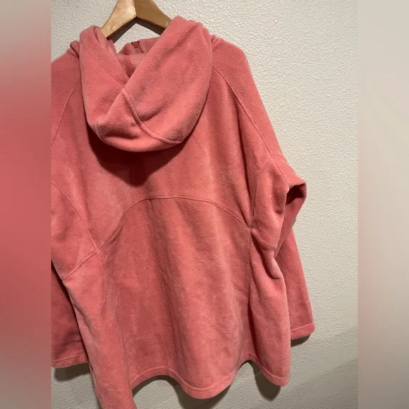 Columbia Womens Benton 2 Springs Fleece Hooded Full Zip Jacket Pink 3X - Picture 8 of 11